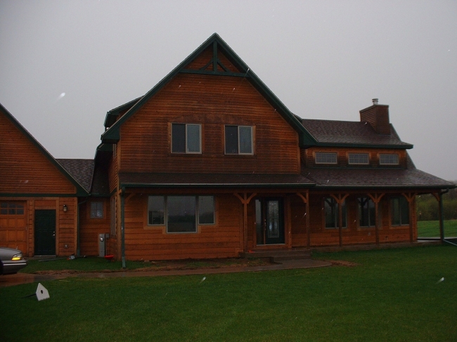 Top Coat Log Home Restoration